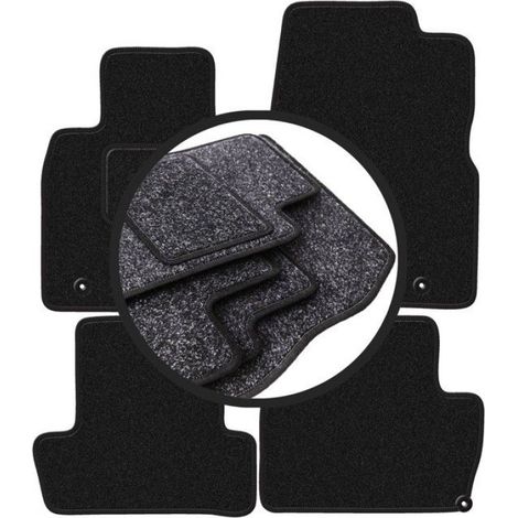 Tapis De Voiture - Polypropylène - Pour Mazda MX-30 (2020-) - Anthracite - Lot De 4 (1/5)