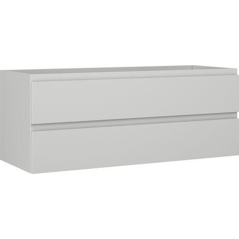 Mexen Orio Badezimmer-Unterschrank 120 cm, 2 Schubladen, graumatt - 91A10-12047-2-BFF62 (1/5)