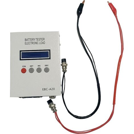 Testeur électronique de capacité de batterie avec affichage LCD numérique, test de résistance interne de batterie haute performance M (1/5)