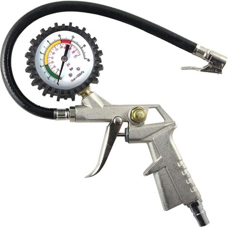 Pneu pour Voiture Auto Camion Numérique Cadran Manomètre (1/5)