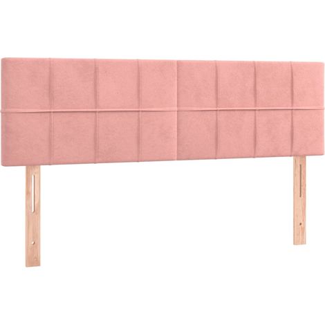 Têtes de lit Rose 144 x 5 x 78/88 cm Velours (1/5)