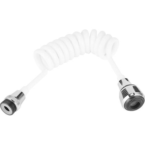 Brumisateur Rétractable Pour Robinet De Cuisine - Tuyau Allongé Détachable - Compatible Avec Robinets Standard - 1 Pièce (1/5)