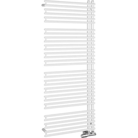Radiateur de salle de bain TUBINI 596x1454 mm, blanc (1/5)
