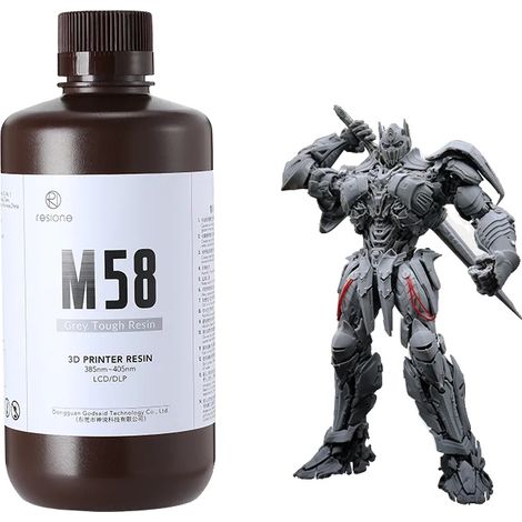 Résine, robuste et flexible, idéale pour l'impression 3D, M58-1000g (1/2)