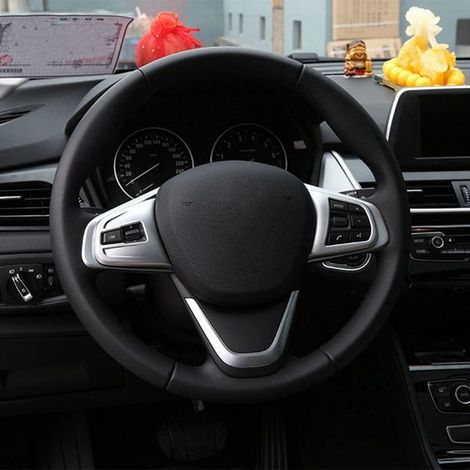 ABS 2-piece steering wheel button frame set for 1 Series/2 Series Touring/2016 X1 (1/4)