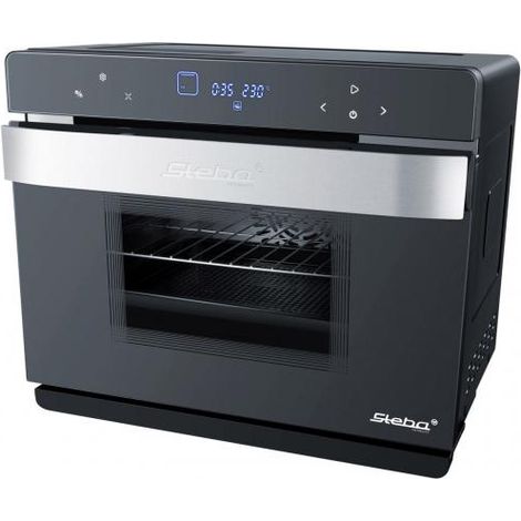 Steba DG 30 – Fornetto a vapore multifunzione da 27 L, 47 programmi, libera installazione, nero (1/4)