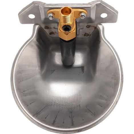 Fontaine D'abreuvoir Automatique pour Moutons, Résistante à la Rouille, avec Valve, pour Ferme, 7,09x7,09x5,51 Pouces (1/5)