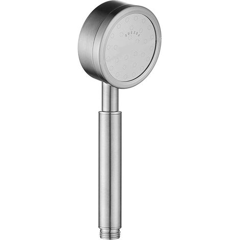 Tour brossé à Haute Pression en Acier Inoxydable Fonctions Simples PP Filtre Robinet Accessoire Salle de Bain Main Tenue Main tête (3 inch) (1/5)