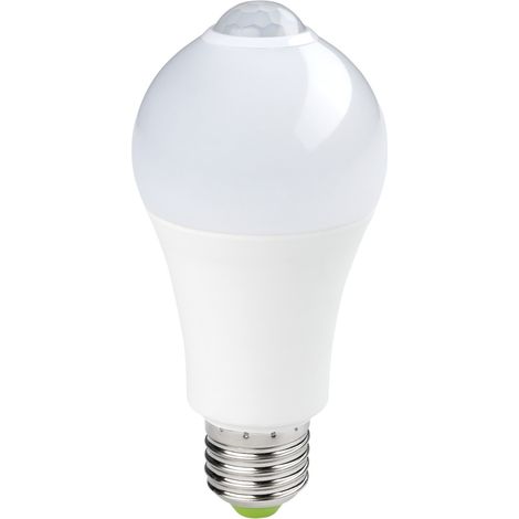 LAMPADA A LED MOD. 'GOCCIA' CON SENSORE DI MOVIMENTO 7W -
