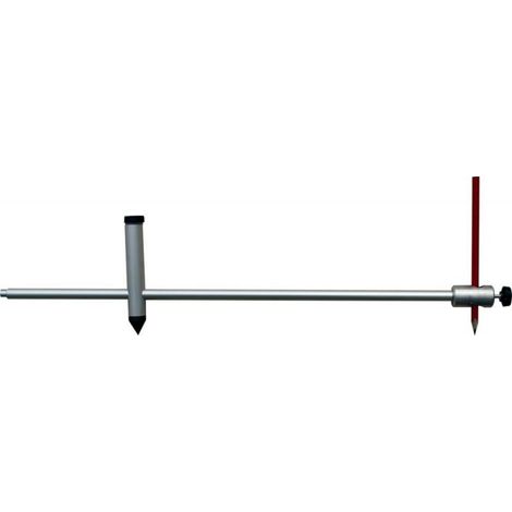 Hedue – Compas 1000mm pour traçage précis – Aluminium anodisé – Support pour stylos et épingles – Usage professionnel (1/4)