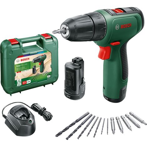 Perceuse visseuse sans fil EasyDrill 1200 (2x batteries, système 12V, en coffret de transport) (1/5)