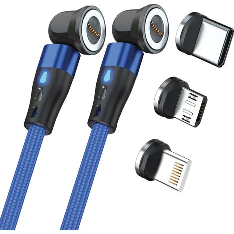 RealPower MagneticCharge2 cable USB 1 m Azul (1/5)