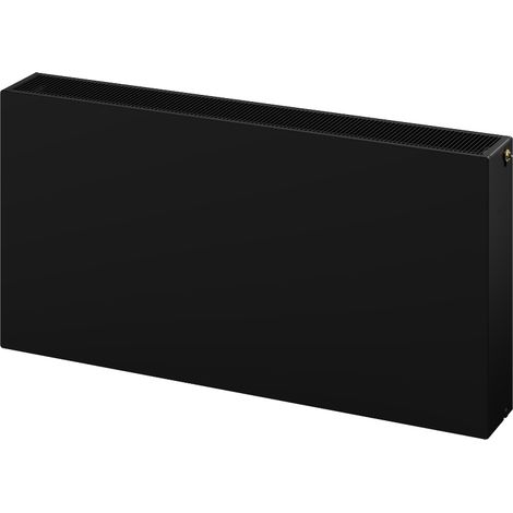 Mexen Flat CCF33 Heizkörperplatten 900 x 1000 mm, mittlere Unteranschluss, 3001 W, schwarz - W6C33F-090-100-70 (1/5)