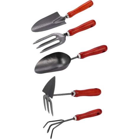 Kit Jardinage avec Pelle et Râteau Outil de Plantation et Ameublissement du (1/5)