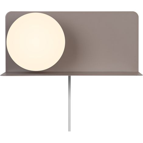 Applique murale LILIBETH Métal Marron, H.16 - IP20 - E14 /Nordlux Intérieur (1/5)