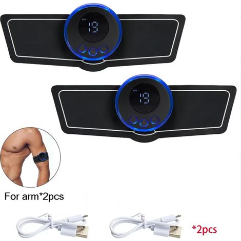 Appareil d'électrostimulation musculaire abdominale (EMS), tonifiant musculaire, appareil de massage USB pour abdominaux et hanches, perte de poids et remise en forme, pour salle de sport à domicile 0