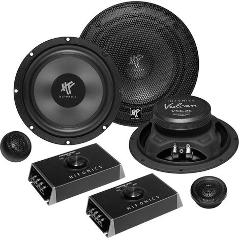 Hifonics VX-6.2C KIT Altoparlanti da incasso a 2 vie 200 W Contenuto: 1 KIT (1/2)