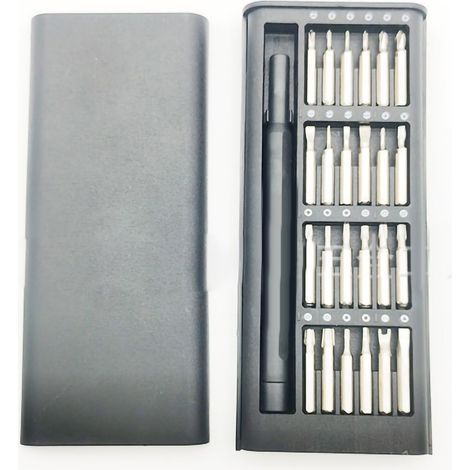 Kit de Tournevis Magnétique 24 en 1 avec Embouts S2 pour Réparation Téléphone Portable (1/5)