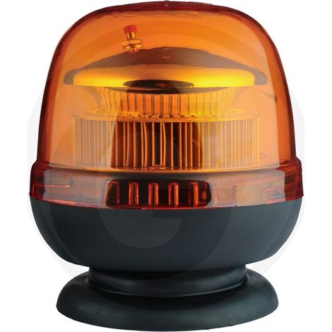 Girofaro a led tensione 12 / 24 V fissaggio a magnete macchina agricola