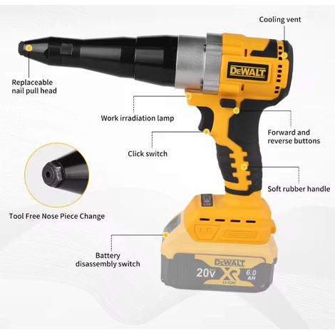 DEWALT DCS800SP Pistola a vernice senza fili 18V XR, serbatoio 800ml, solo macchina, verniciatura cancelli ferro battuto e ringhiere, senza batteria e caricabatterie (1/5)