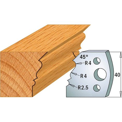 690.107 PAR CUCHILLAS KSS 40X4MM
