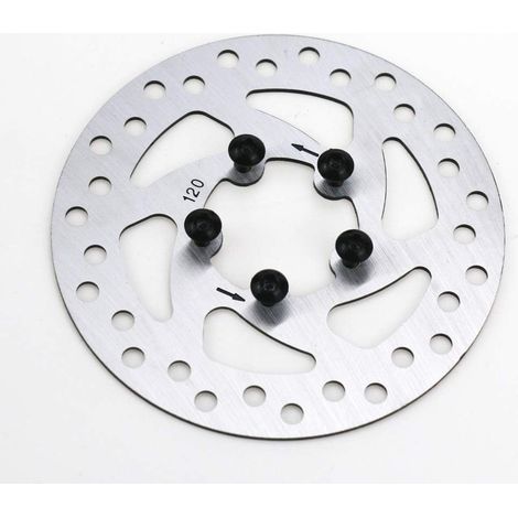 1 Disque De Frein, Acier Inoxydable, 5 Trous, 120mm, Pour Xiaomi M365 Pro Pro 2