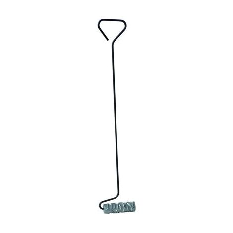 Taliaplast – Boucharde de cimentier effet mosaïque – Rouleau en fonte d'aluminium – Manche en acier Ø55 cm – Largeur 175 mm pour décoration sols