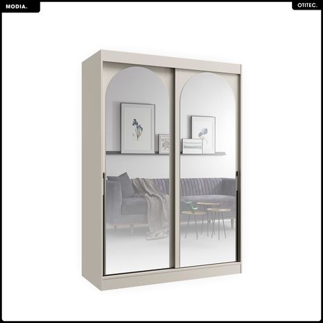 Armoire coulissante - L.150 x H.215 x P.65 - MODIA (1/4)