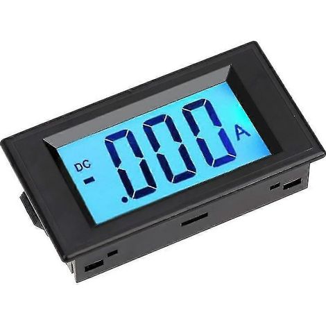 Ampèremètre numérique à affichage LED LCD 100 A avec résistance shunt 100 A/75 mV (1/5)