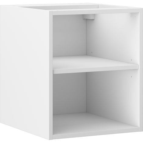 Mexen Box-A mobili aperti con mensola 40 cm, bianco opaco - 91AX2-0400-470-0-01 (1/4)