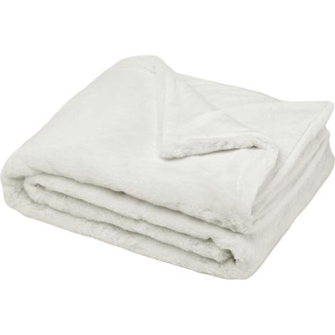 Plaid en Fausse fourrure souple au toucher ultra doux BIANCA (1/5)