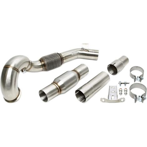 Downpipe Echappement Inox VW Golf 7 de 2012 a 2020-avec cata-41166239 (1/2)