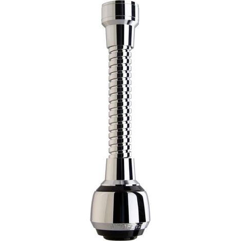 Flexibler Messing-Luftsprudler, hergestellt in Italien, Duschkopf-Luftsprudler in Chrom und Schwarz, Küchenarmatur-Luftsprudler (1/5)