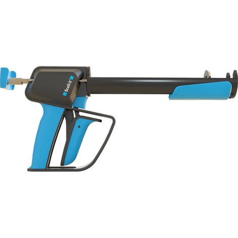 Scell-It – Pistolet extrudeur manuel ergonomique 2000N – Pour cartouches de 300ml – Système démultiplié 1:20 – EASYPUSH300C (1/4)