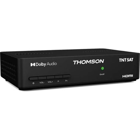 THOMSON THS 806 TNTSAT HD, DVB-S2, pour recevoir la TNT Gratuite par Satellite, Carte TNTSAT valable 4 Ans Incluse, HDMI, Péri[26]
