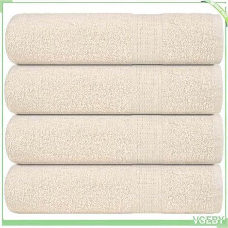 Serviette de bain - 137005 - crème - 100 x 150 cm - 360 g/m² (1/5)