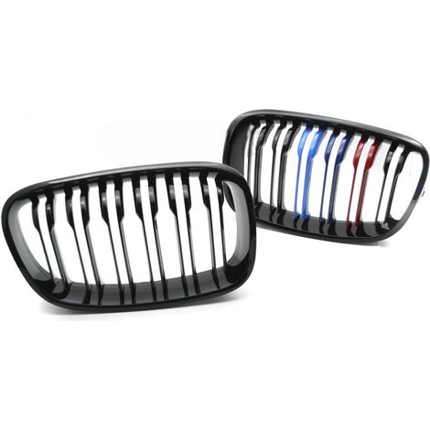Grille calandre BMW serie 1 F20/F21 de 2011 a 2014 Noir brillant 3 couleurs-42561778