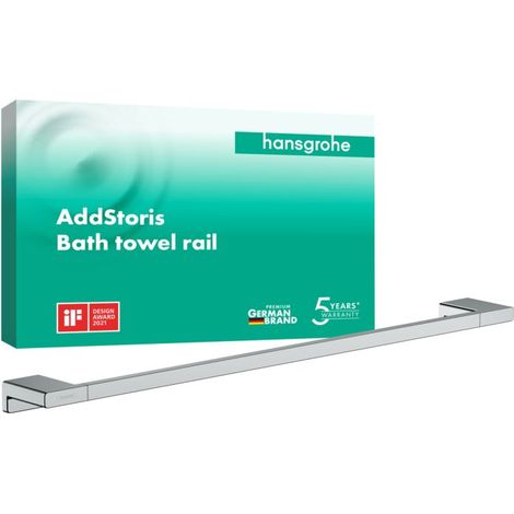 HANSGROHE Porte-serviettes 648mm chromé AddStoris (1/5)
