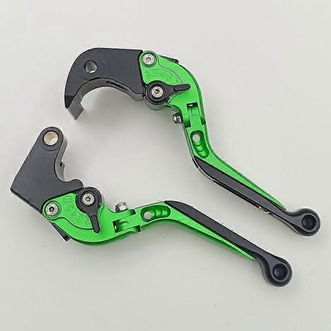 Modification pour moto Suzuki GSXR1000 2005-2006 : levier de frein, d'embrayage, de klaxon (vert) (1/5)