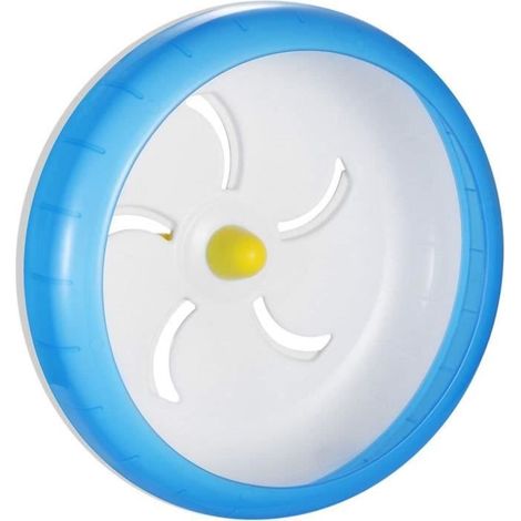 Roue de hamster - Silent Spinner - Bleu - Plastique (1/4)