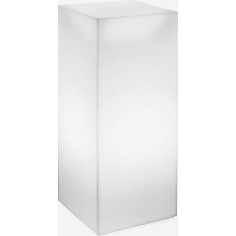 Sgabello luminoso LED ricaricabile da giardino IP65 telecomando Blok 85