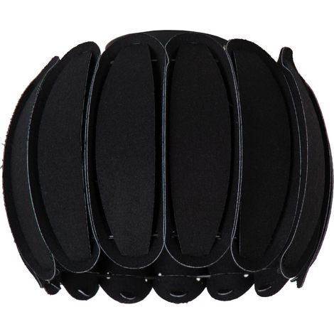 Plafoniera Lucide Spencer nera feltro 30cm 1xE27 40W (1/4)