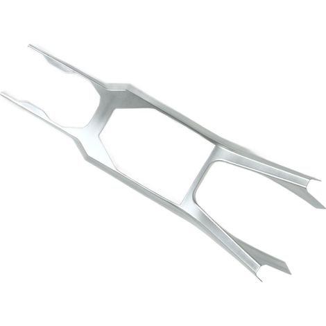 Cadre de levier de vitesse argenté, autocollant décoratif pour porte-gobelet garniture de panneau de vitesses, remplacement pour Polaris RZR PRO XP 2021 et ultérieur (1/5)