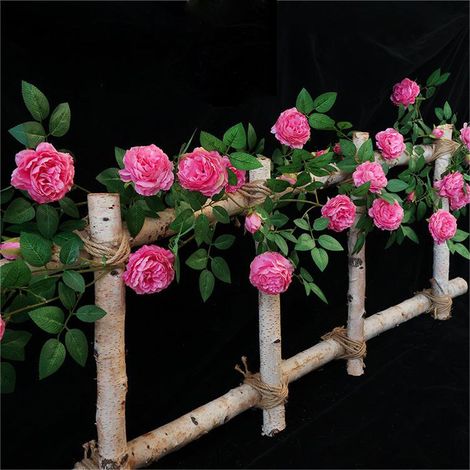 Fleurs Artificielles - Pivoines Simulées - Décoration Murale Intérieure - Plantes Fausse pour Salon Bureau Mariage - 1 Pièce (1/5)