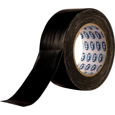 U.S. wasserdichtes Leinwandklebeband Schwarz HPX - 50mm x 25m - CB5025