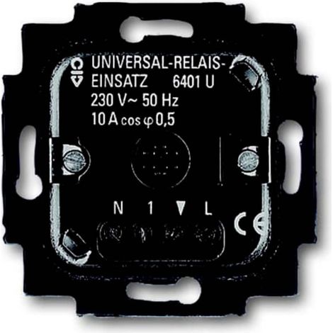Busch-Jaeger Inserto relè universale Busch 1 volta 230 V (6401 U-102), 2CKA006401A0048 (1/5)