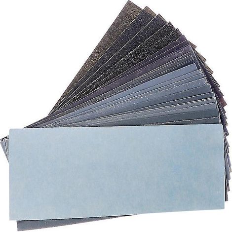 36 feuilles de papier abrasif (1/3)