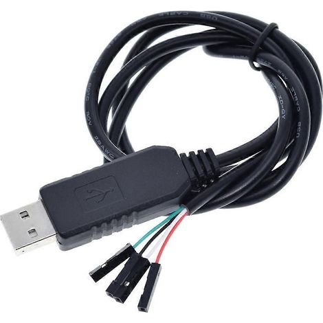 4-poliges RS232-Konverter-Seriell-Adapterkabelmodul CH340-Chip-Konverterkabel (1/5)