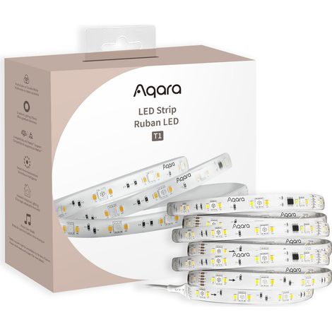 Tira LED Aqara T1 blanco y RGB 2 metros cinta LED interior (1/4)