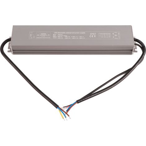 Dimmbares LED-Netzteil, Schutzart IP67, wasserdicht, Eingang AC 220–240 V (50/60 Hz), Ausgang 24 V, 100 W, 4,17 A (1/5)